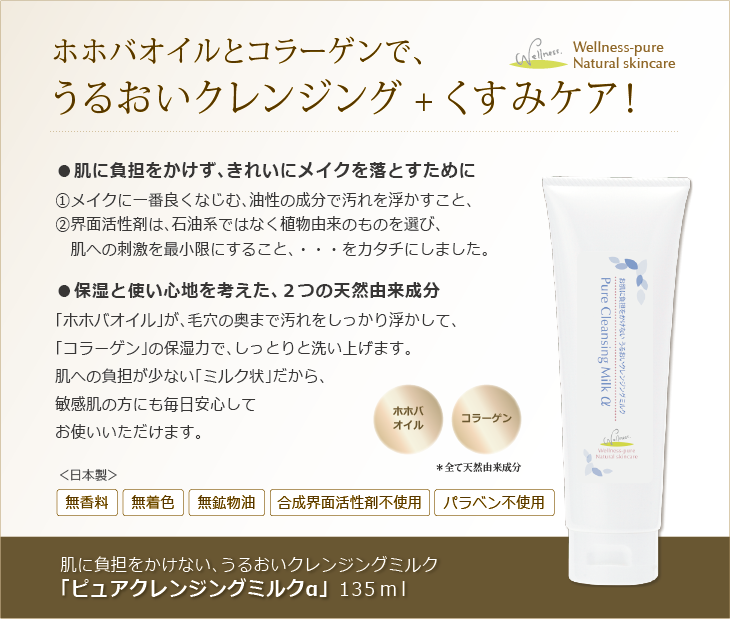 ピュアクレンジングミルクα (クレンジングミルク)